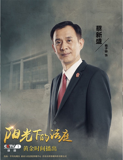 《阳光下的法庭》杨子骅饰演纪检组长不护短