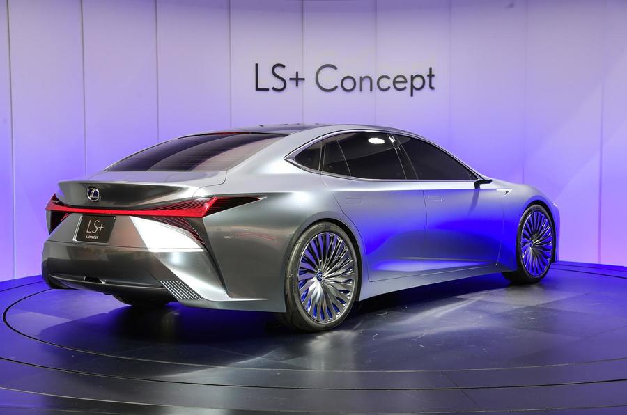 2017年东京车展:雷克萨斯ls concept概念车亮相