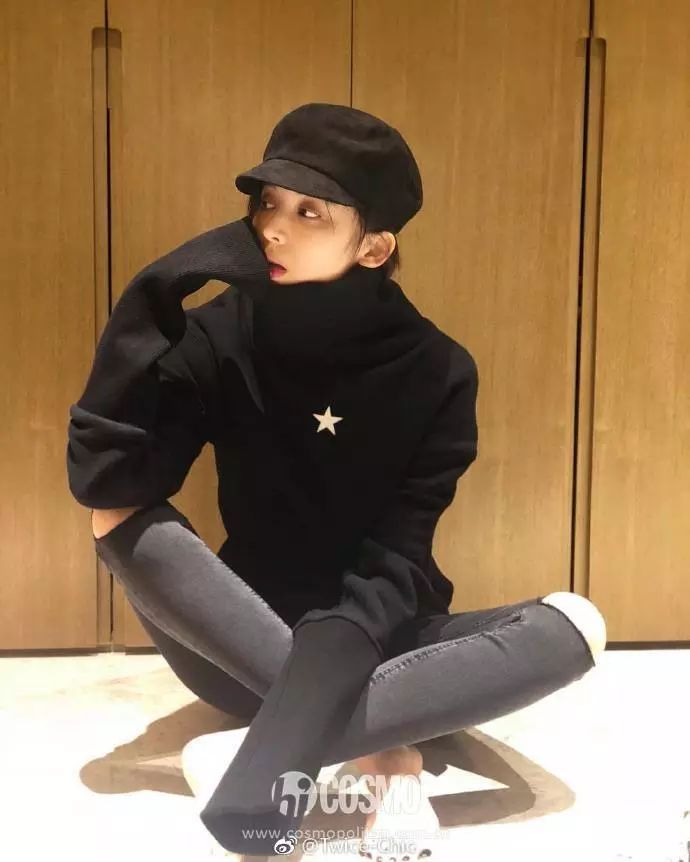 什么!又双叒叕降温了,是时候买周冬雨的帽子咯