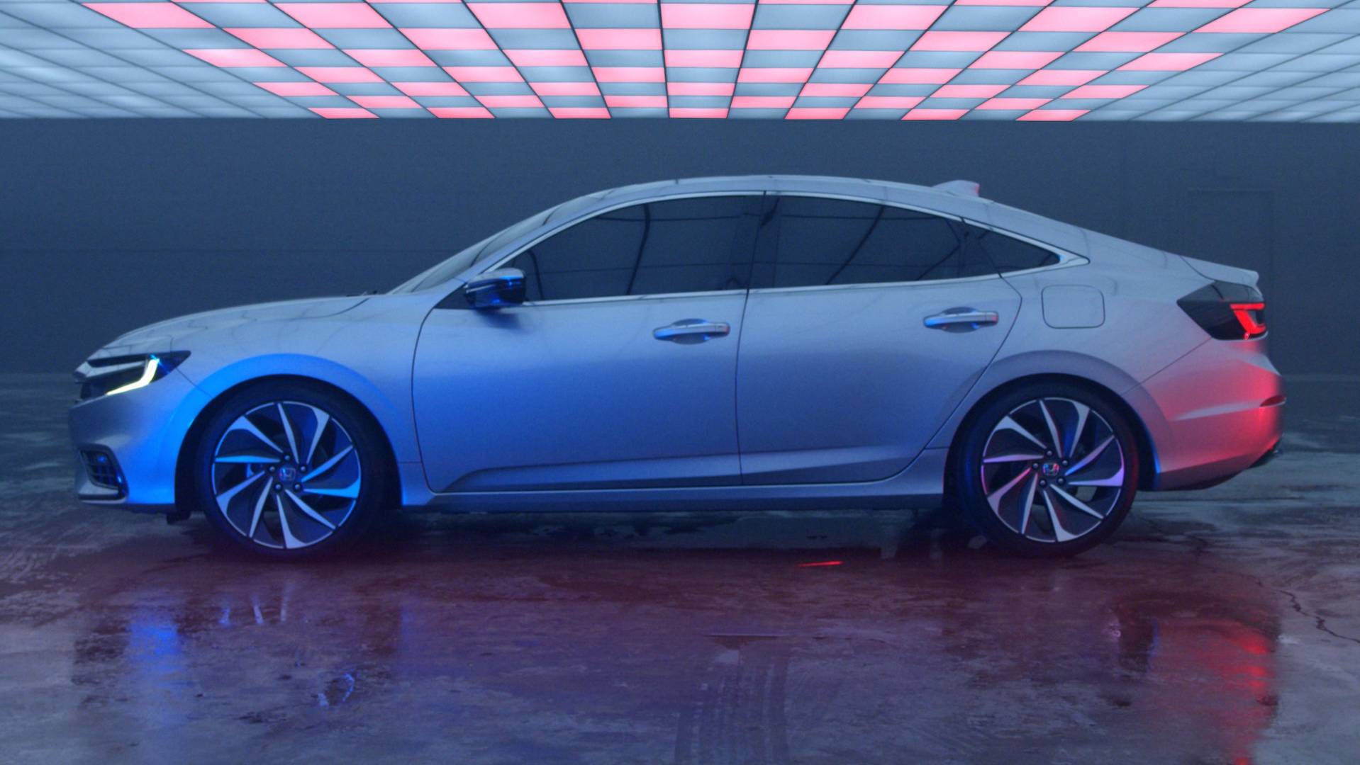 本田新一代insight混动车官图发布 明年1月亮相