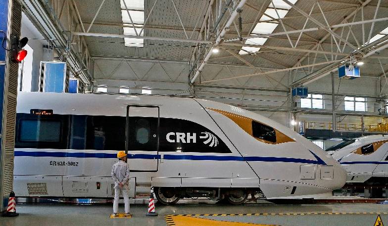 CRH3A型动车组即将亮相西成高铁