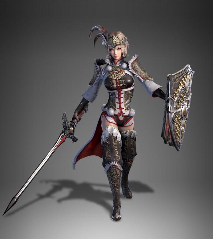 《真三国无双8》吕玲绮人设:清凉束身衣