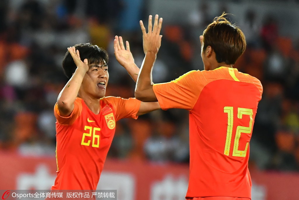 U21热身赛-中国1-0缅甸