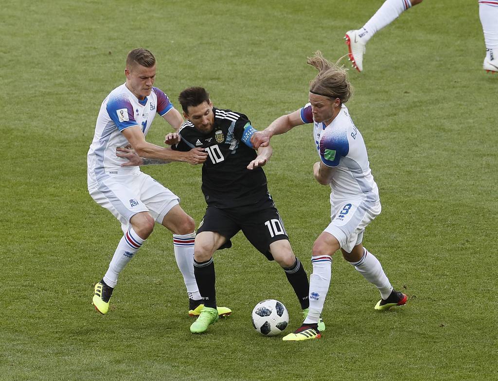 99.6%冰岛人观看对阵阿根廷比赛 芬博加松:剩