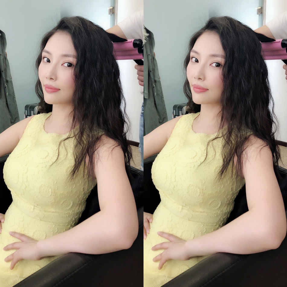 徐冬冬化身泡面头女孩 嘟嘴卖萌超可爱