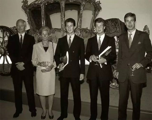 列支敦士登王室成员(右二:马克斯王子)