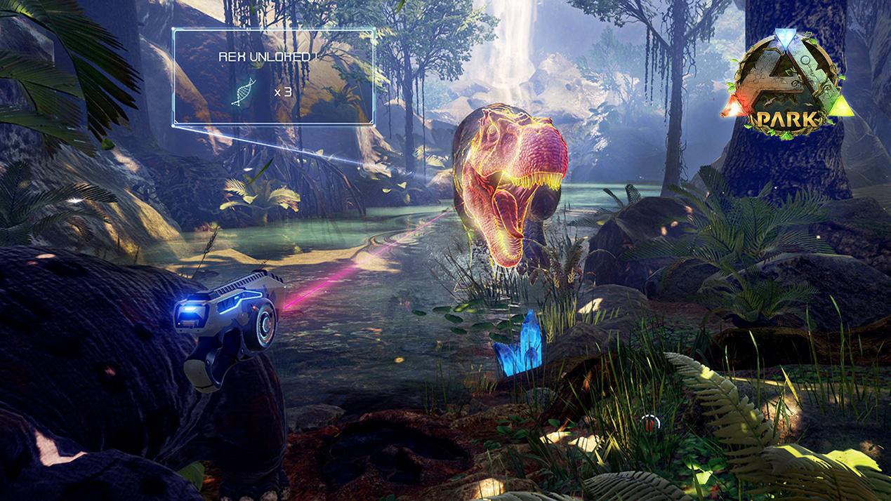 最强画质恐龙世界探险vr游戏《方舟公园》今日全球发售