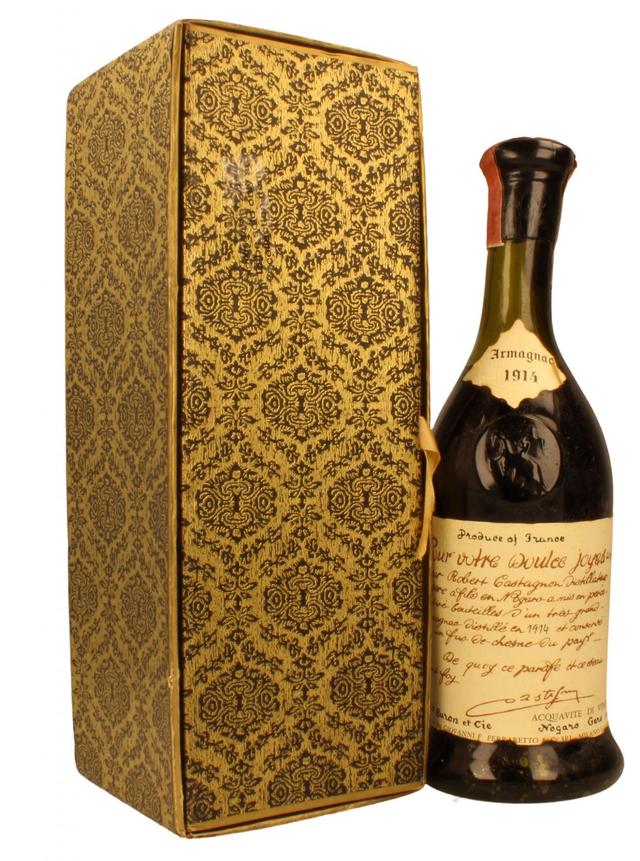 1914年的armagnac castagnon.