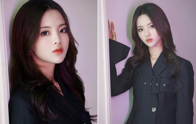 杨超越出道前性感照片曝光，玩cosplay还喊粉丝老公