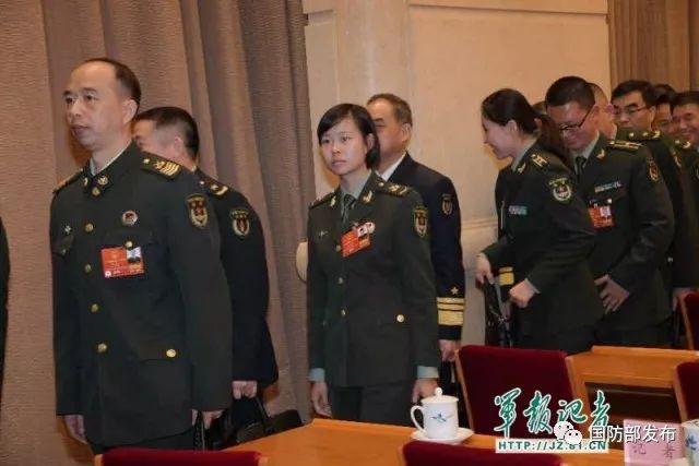 解放军和武警部队代表团成立 许其亮任团长