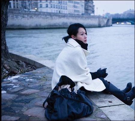 刘若英罕见晒家人,老公视角的合照超有爱,儿子