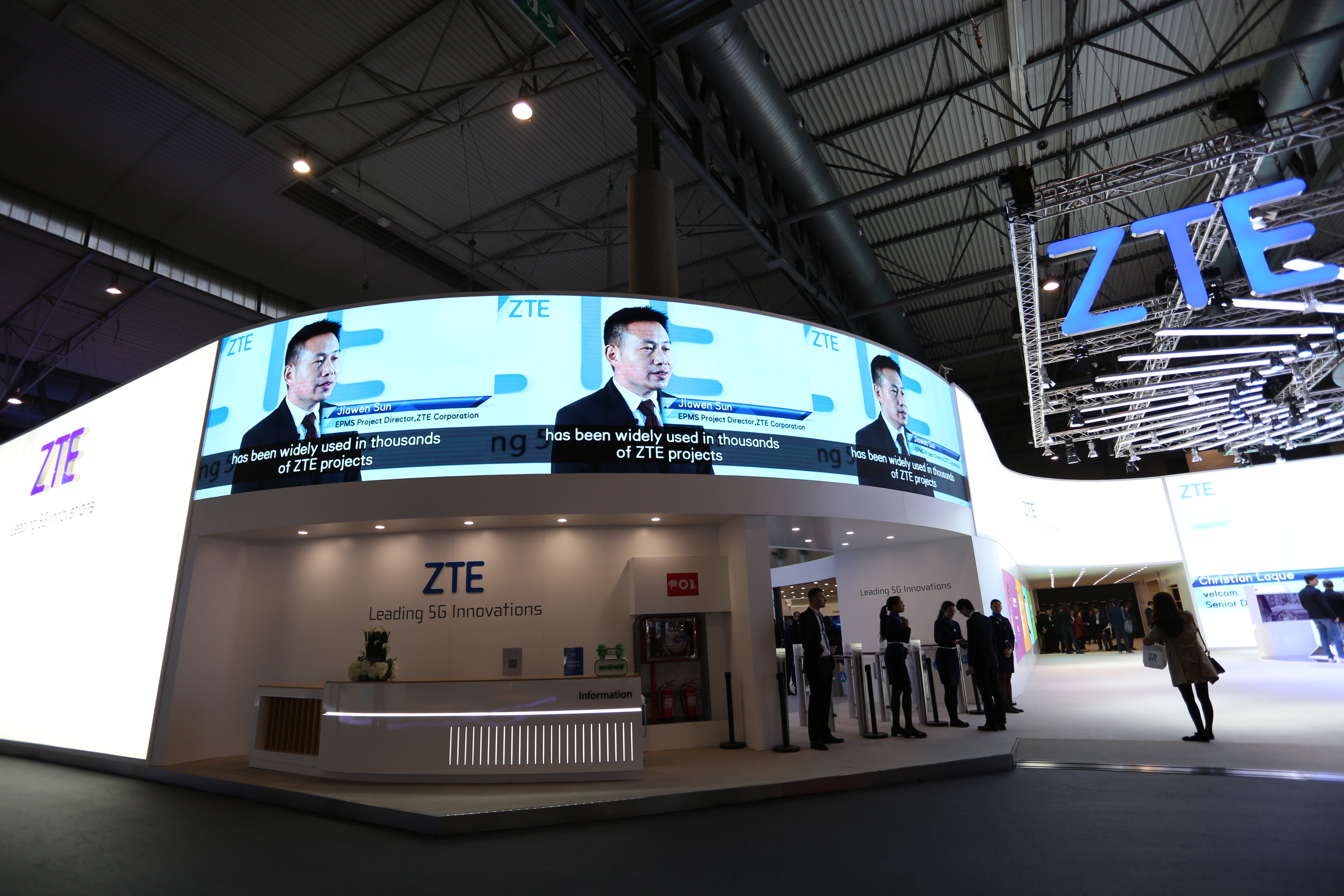 mwc2018:中兴通讯携新一代5g全系列基站产品亮相