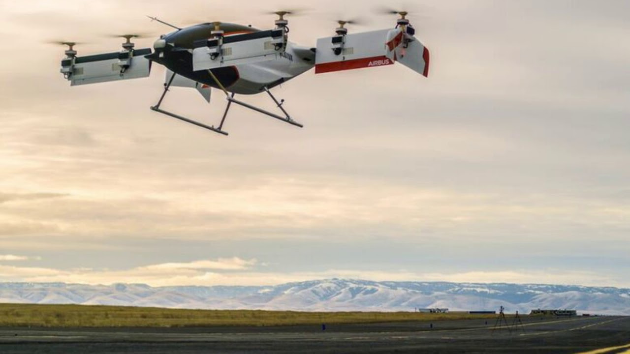 空客推1人座垂直起降飞机 将成单座空中出租车