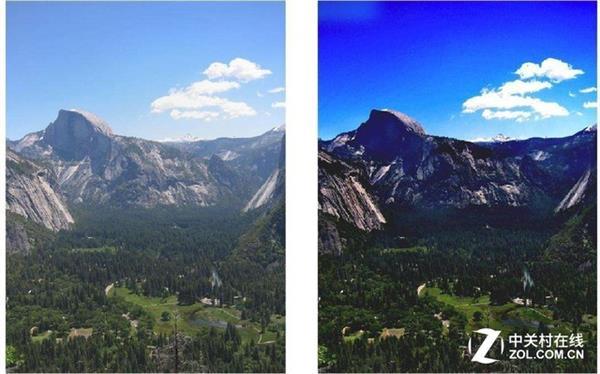 对比度的提升也会带来更加丰富的色彩