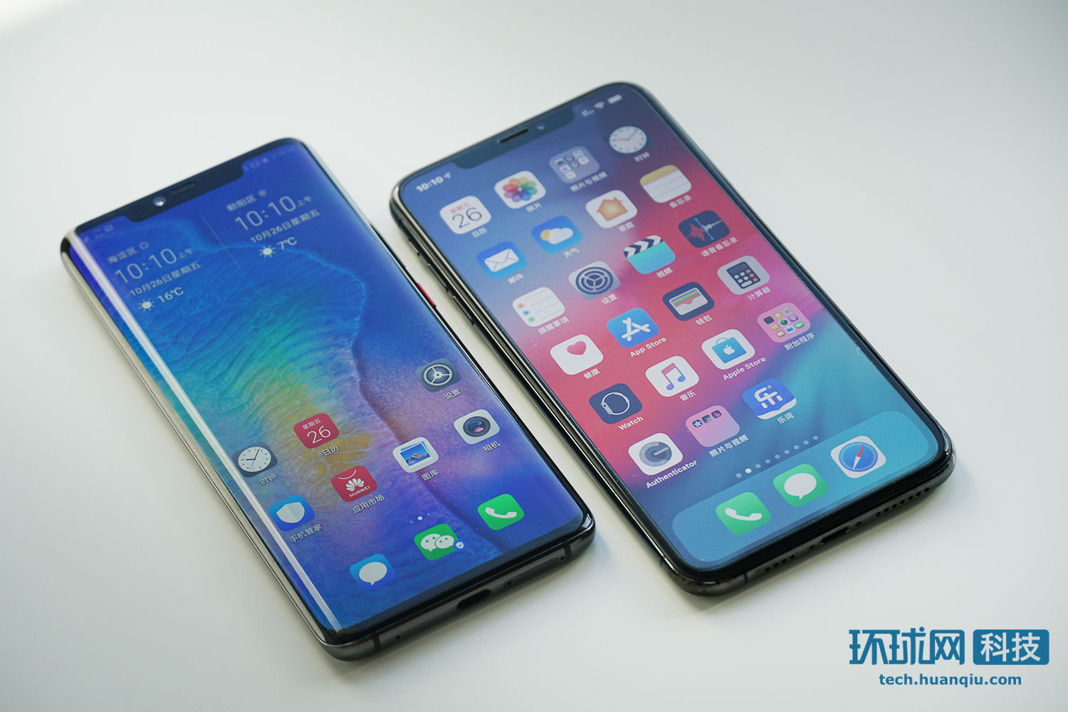 华为mate20pro对比iphonexs:6项优势华为真的稳了