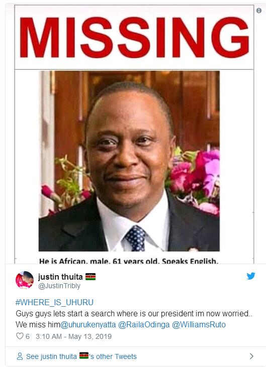 肯尼亚总统访华后消失?总统发言人辟谣:他每天