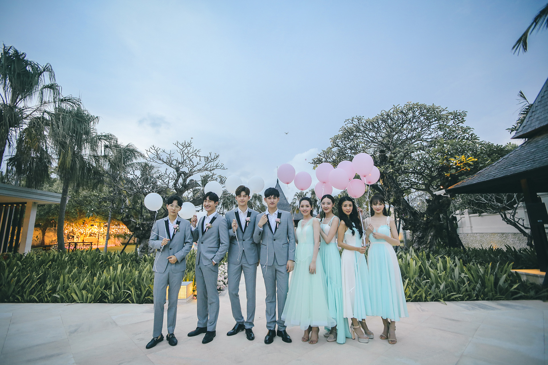 付辛博颖儿婚礼高清图曝光 甜蜜有爱